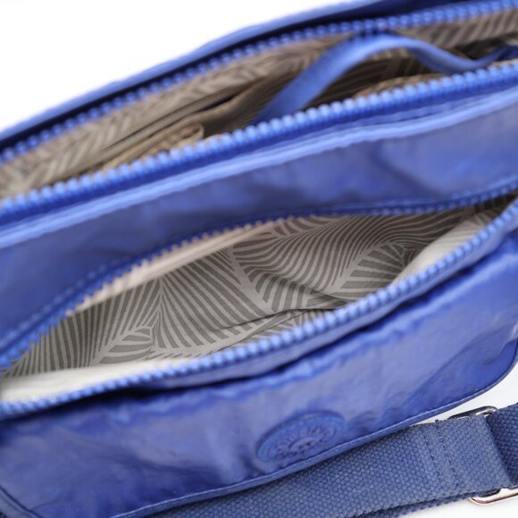 Kipling SPECIAL EDITION Syro Crossbody Bag in Shiny Blue - Picture 8 of 15